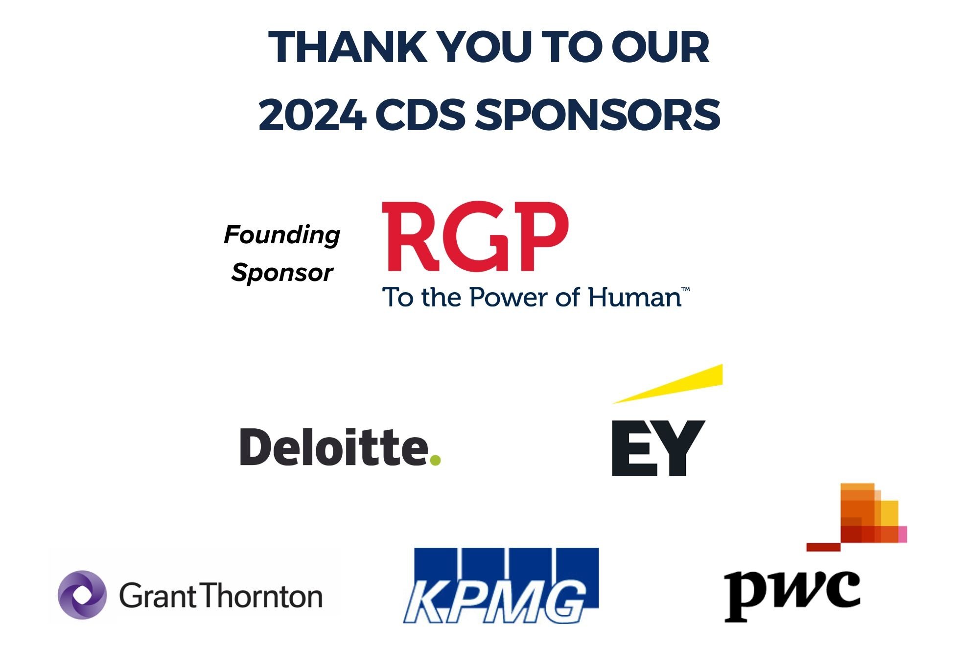 Image of 2024 CDS Sponsors