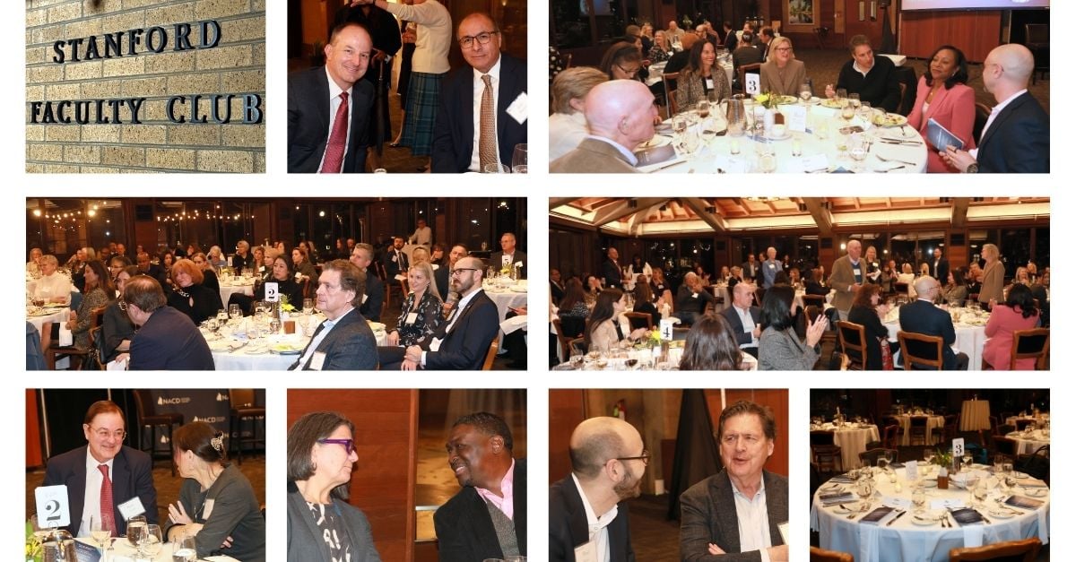 Collage of Images from the Dinner