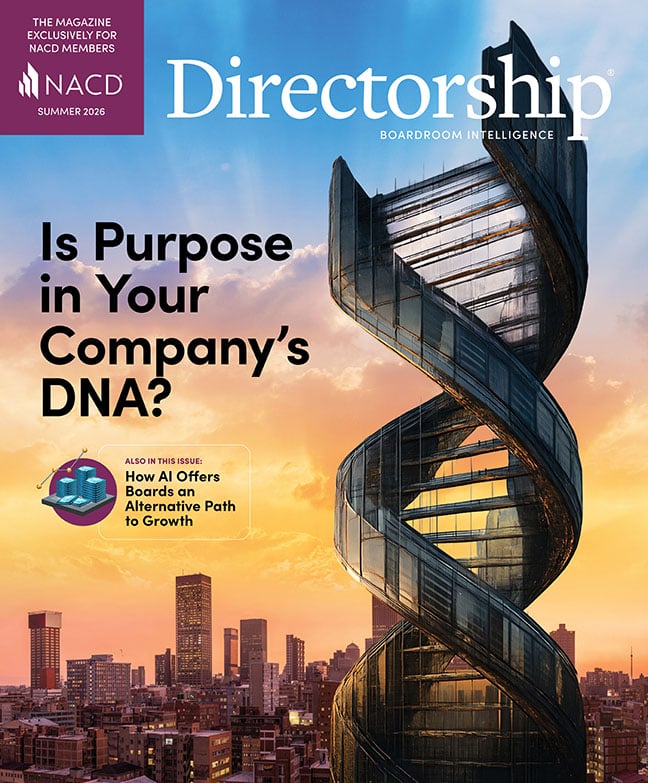 Directorship Magazine Cover