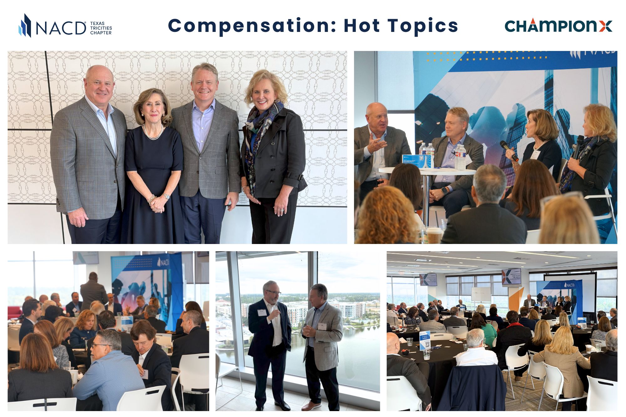 Panel discussion on compensation topics hosted by NACD and ChampionX