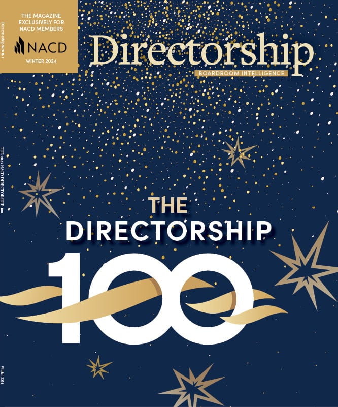 Directorship Magazine Cover