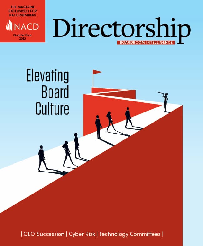 Directorship Magazine Cover