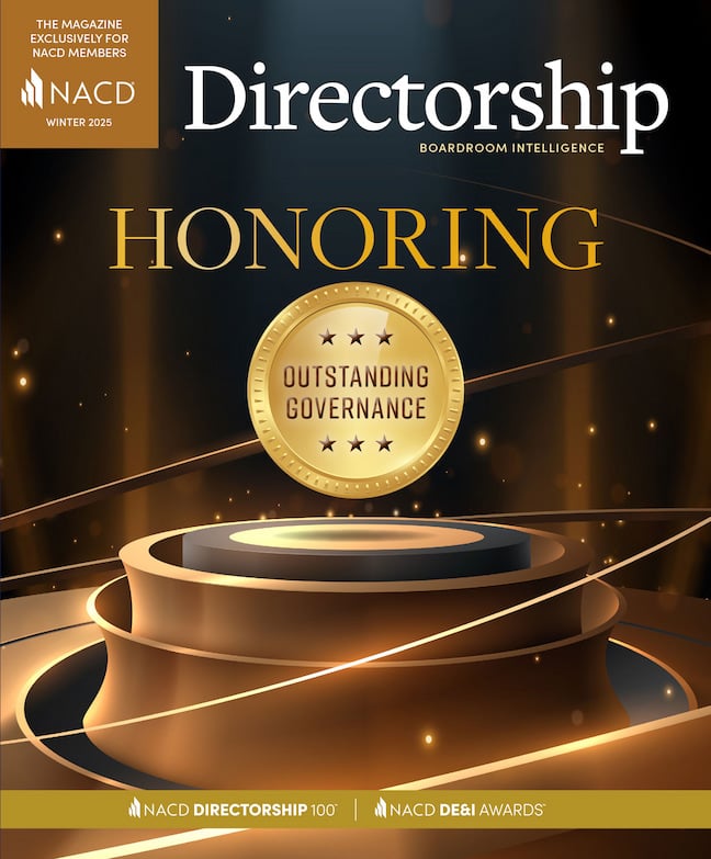 Directorship Magazine Cover