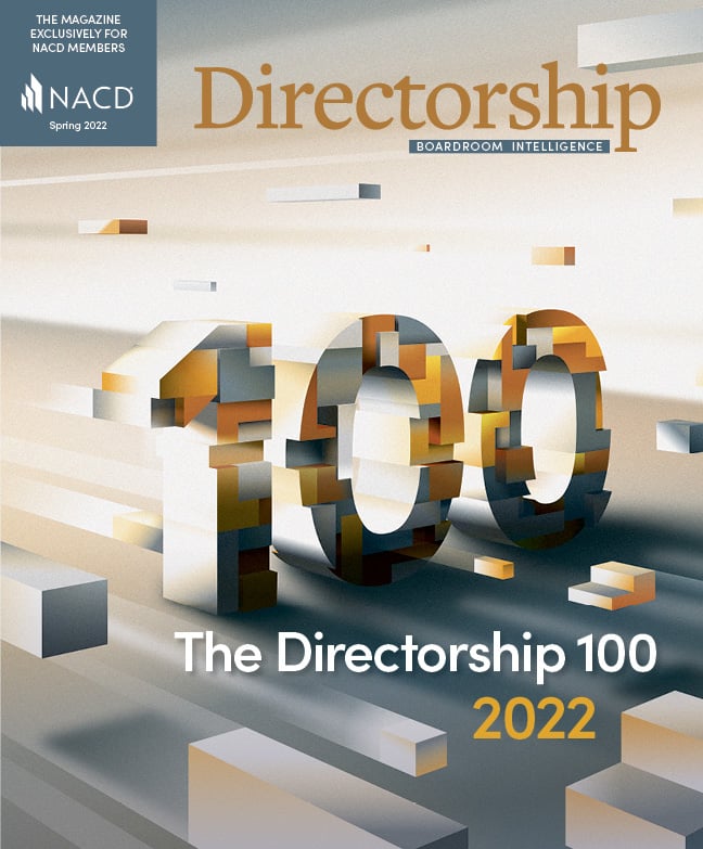 Directorship Magazine Cover