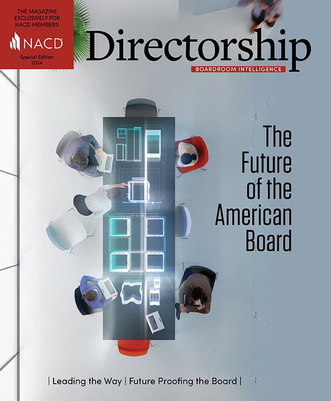 Directorship Magazine Cover